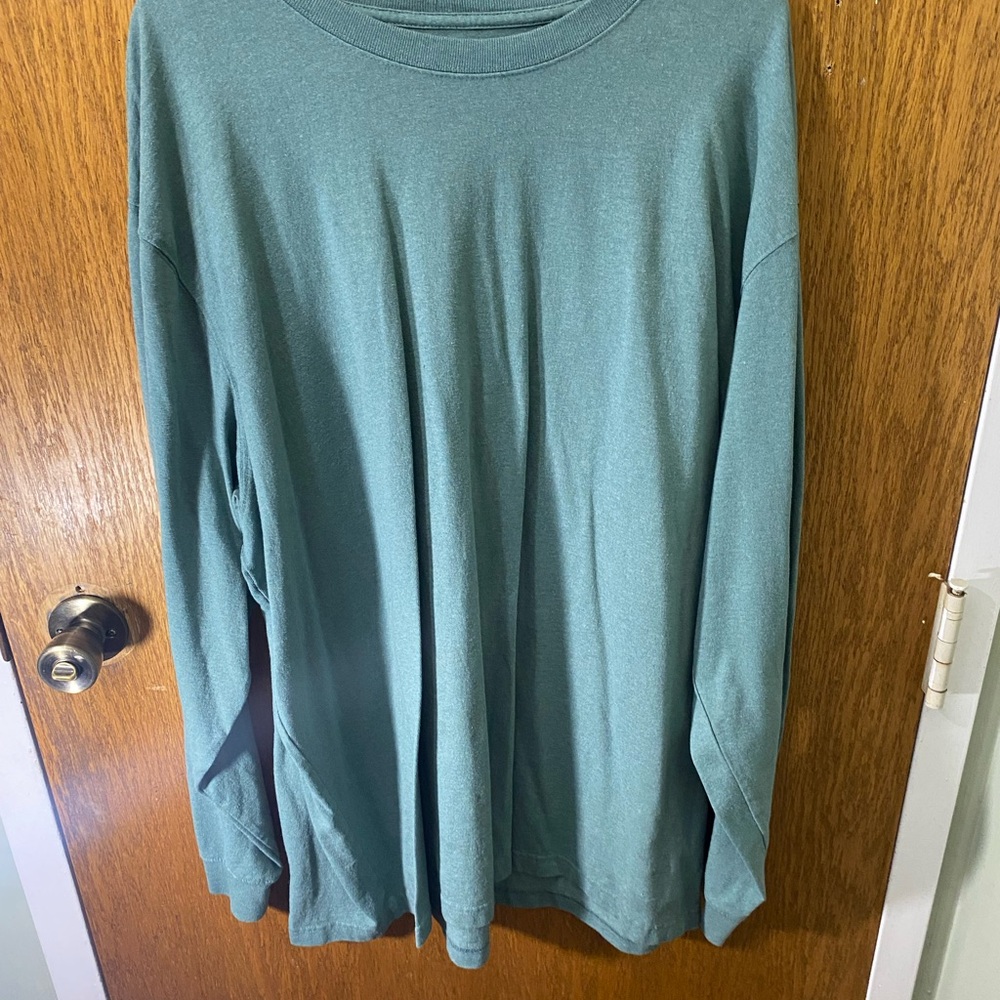 Carhartt Teal Long Sleeve Shirt
